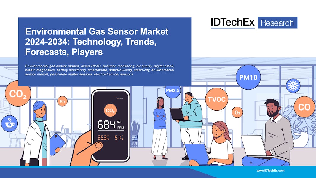 Marché des capteurs de gaz environnementaux 2024-2034 : technologie, tendances, prévisions, acteurs