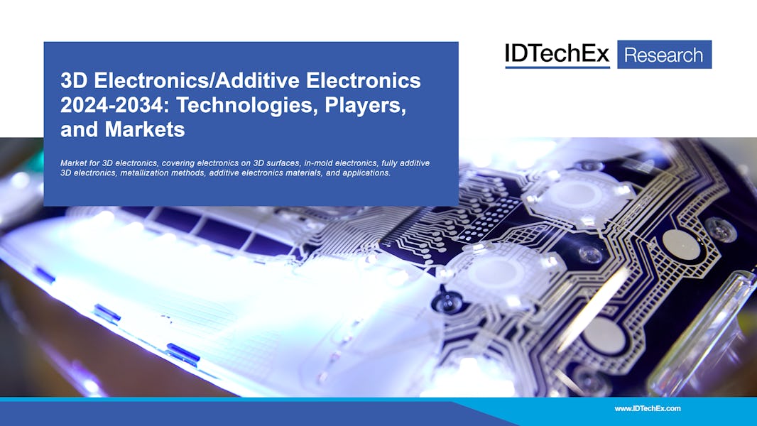 2024年-2034年3D电子/增材电子：技术、企业参与者和市场
