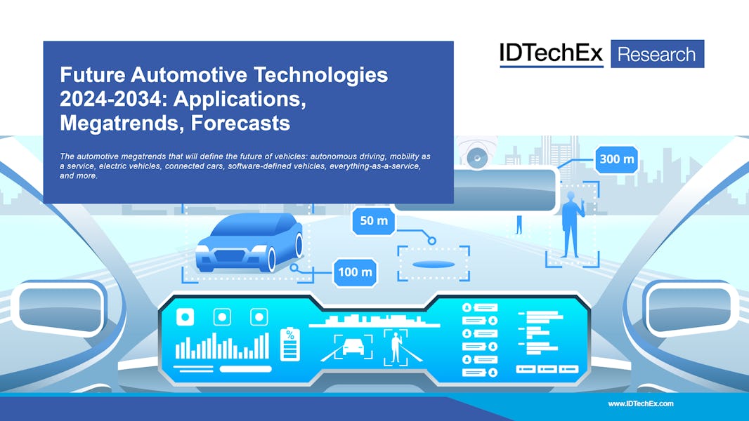 Future Automotive Technologies 2024-2034: aplicaciones, megatendencias, previsiones