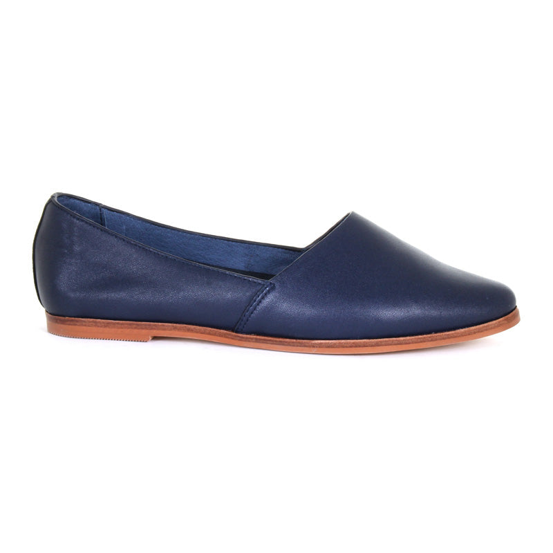 Women's BIANCA LEATHER FLAT