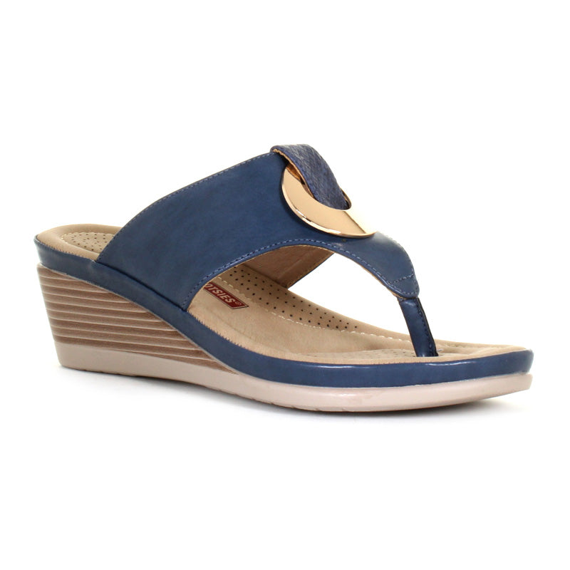 Women's Kellie Thong Sandal - TENDER TOOTSIES - Tootsies Shoe Market - Sandals