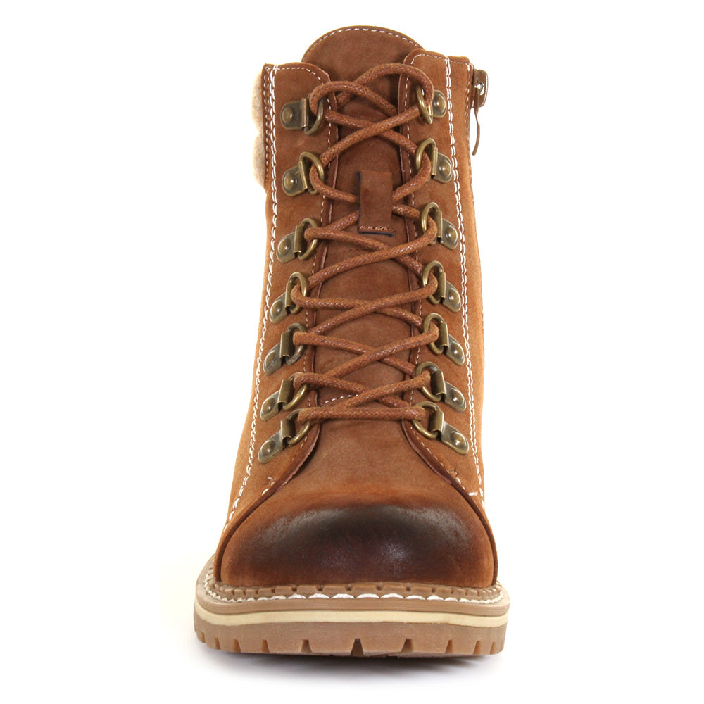 Women's Lina Boot Dark Tan