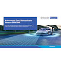 Autonomous Cars, Robotaxis and Sensors 2024-2044